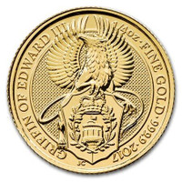 Pièce or/bullion gold queen's beasts The griffin 2017 1/4 oz