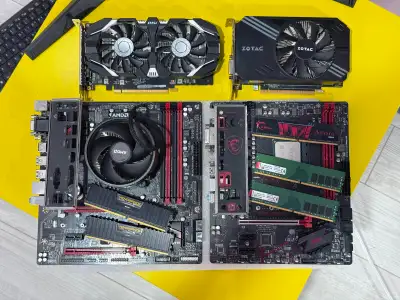 Upgraded my computers, selling spare parts (prices may be flexible, just message): 1) G.Skill Aegis...