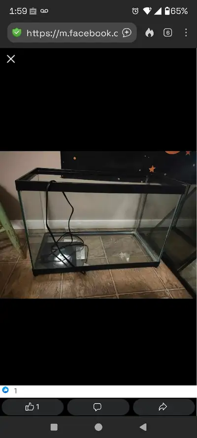15 gal tank MINT condition , View more