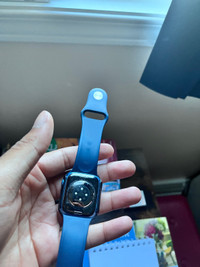 Apple Watch série 7 blue 41mm