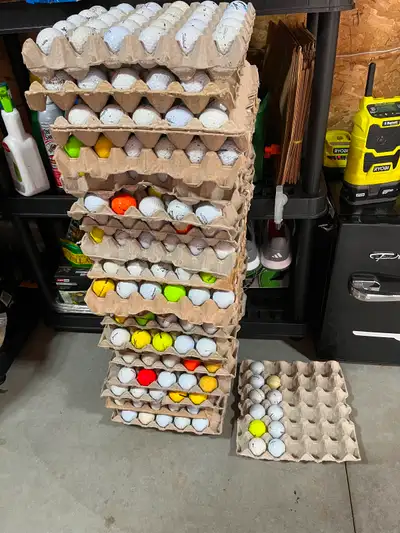 GOLF BALLS. ALL ASSORTED, View more