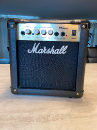 Marshall MG 10 CD practice amp. Like new. $100.