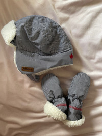 Juddlies Infant Winter Hat & Mittens