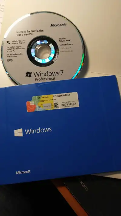 Software License Windows 7 Pro 64 Bit, View more