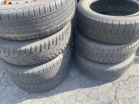 Seven 15 inch tires in good shape