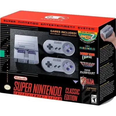 SNES Classic Retro Game Console, View more