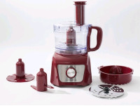 Curtis Stone 8-Cup Food Processor - Red - Brand New in box 