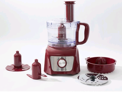 Curtis Stone 8-Cup Food Processor - Red - Brand New in box , View more