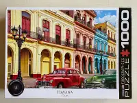 Eurographics Havana Cuba 1000 Piece Puzzle