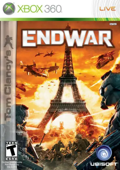 XBOX 360 TOM CLANCY END WAR PRICE OF  $5.00, View more
