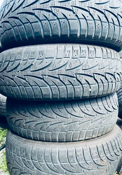 225/65R17 4- tires just one season used sailun ice blast tires- good condition 35each