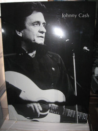 Johnny Cash Mounted poster
