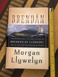 Brendan by Morgan Llywelyn hardcover book