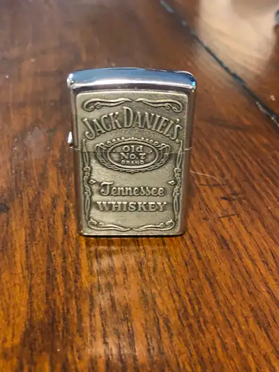 I am selling my Jack Daniels Chrome Zippo lighter for 60$ or best offer.