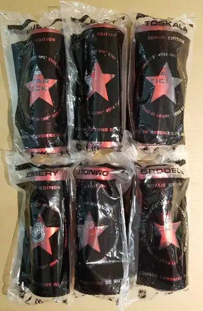 2008 McDonald's NHL Star Sticks Goalie Edition - Set of 6, View more