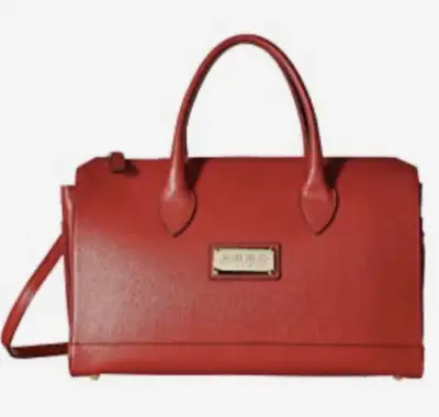 VALENTINO by Mario Valentino LILY Red Saffiano Leather Satchel , View more