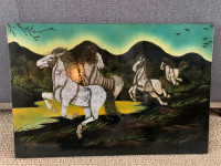 Peinture chevaux