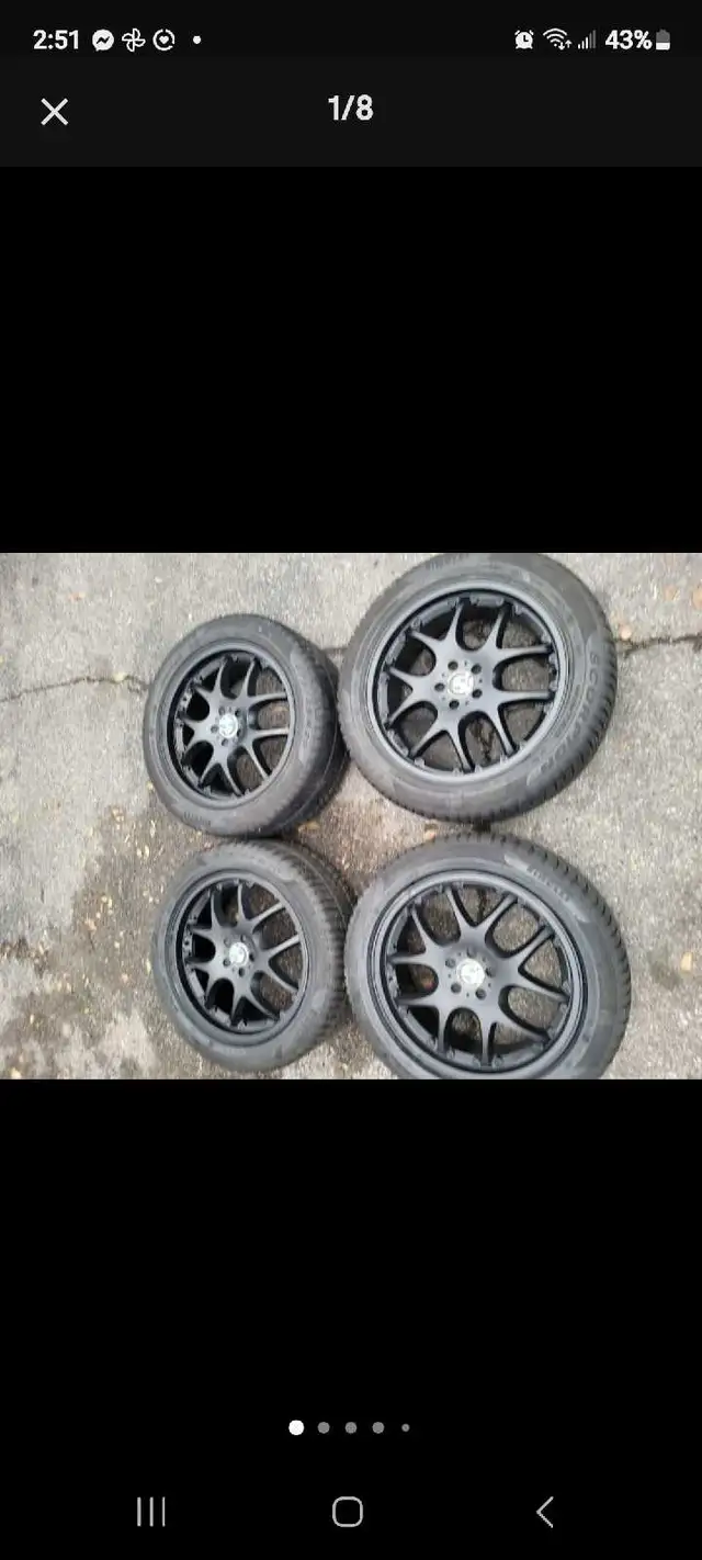 20" BMW X5 X6 winter tire package 2019-2026  in Tires & Rims in City of Toronto - Image 2