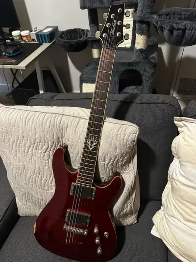 Ibanez SZ520 electric guitar with EMG pickups. Nice set-in neck for easy high fret access, high gain...