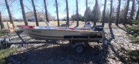 14 ft 1995 aluminum Northwood boat