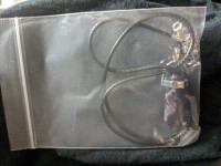Amethyst necklace pendant new