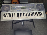 Keyboard, Foot pedal, Stand, Carrying Bag, Adapter All $225