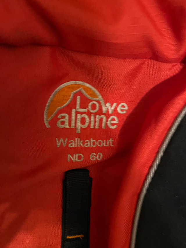 Sac à dos 60 L de marque Lowe Alpine dans Autre  à Saguenay - Image 2