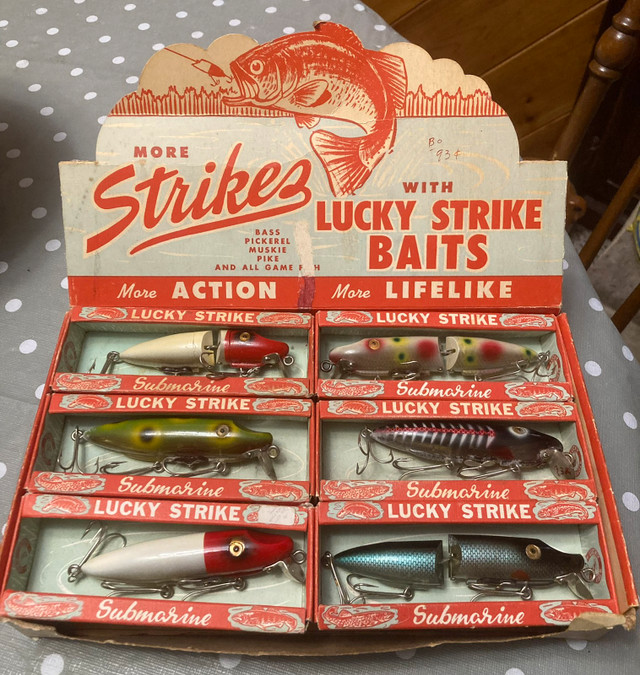 Older Fishing Lures Wanted Fishing, Camping & Outdoors St