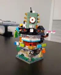 LEGO Micro NINJAGO City, set 40703, completed