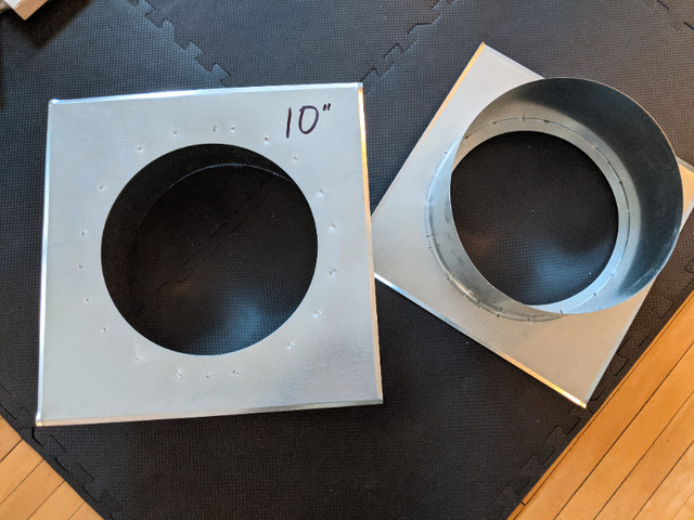 10-inch wall vent cap collar in Heating, Cooling & Air in Edmonton - Image 3