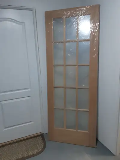 clear glass interior door (new), View more