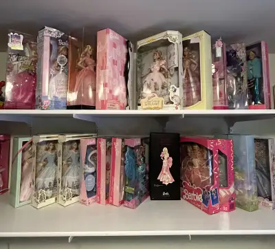 VINTAGE COLLECTIBLES BARBIE DOLL COLLECTION  20+, View more