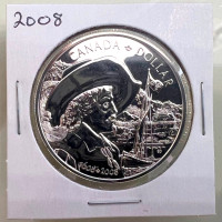 2008 Canada 400th Anniv. of Quebec City Silver Proof $1 Coin!