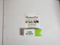 HomeoPet The Natural Choice Leaks No More 15ml brand new