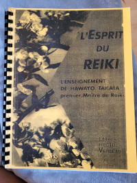 Livre L'esprit du Reiki de Hawayo Takata