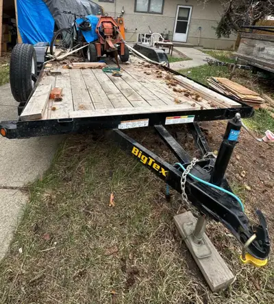 12 Ft trailer for sale price negotiable serious buyer only please contact on mobile #