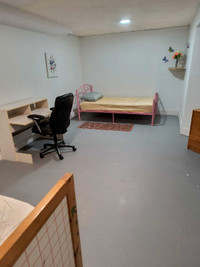 Large Basement room available for girls/females