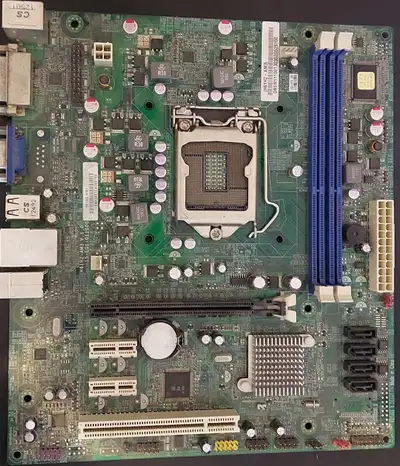 Product Key Features * CPU type: Intel * LGA 1155: H61 * Intel CPU interface: LGA1155 * Memory type:...