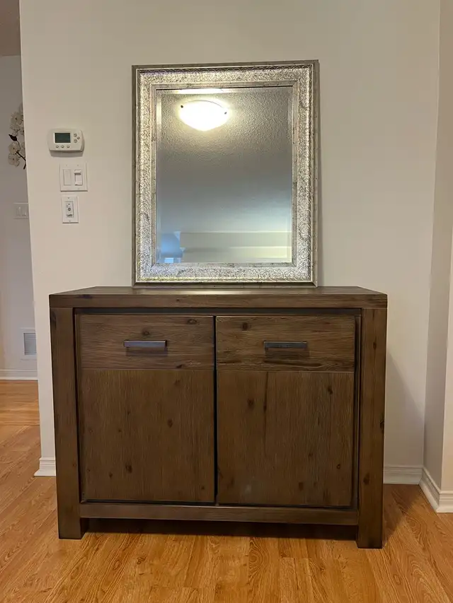 Sideboard Buffet Cabinet with mirror in Hutches & Display Cabinets in Oshawa / Durham Region - Image 2