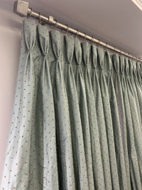 Silk Drapes For Sale 