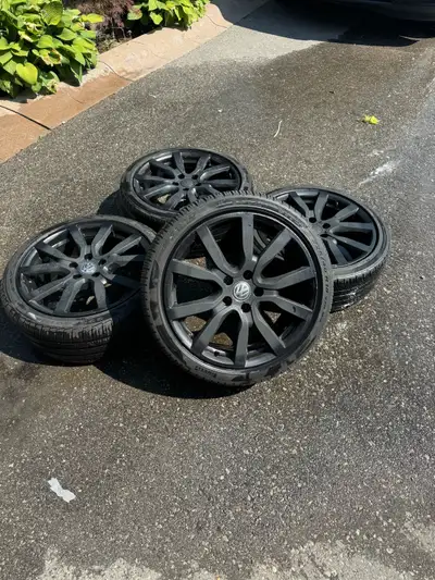 18 inch rims Original Volkswagen rims Oem Volkswagen rims VW rims Volkswagen wheels • dipped matte b...
