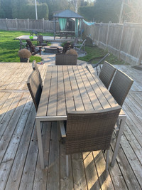  Outdoor dining table With chairs