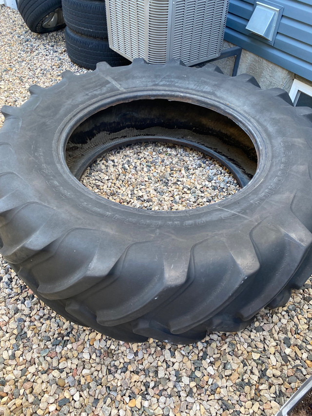 Tractor Tire - Used/Worn - REDUCED  in Exercise Equipment in Regina