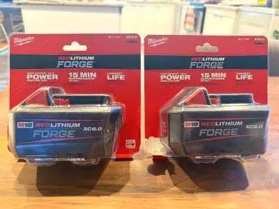 Milwaukee Forge M18 Batteries, View more
