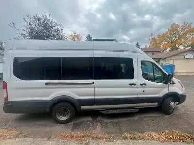 Camper van DYI converted to sleep 4 (2 adults, 2 kids) Ford transit extended high roof 52600 km 2x10...