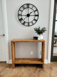 Modern & Contemporary - Rustic Console Table (Real Solid Wood)