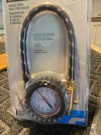 CERTIFIED Value Stem Dial Tire Gauge - NEW IN BOX