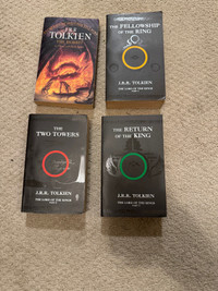 The Hobbit & Lord of the rings trilogy by J.R.R. Tolkien
