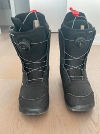 Burton Snowboarding Shoes (Moto Boa) (Black) (Size 9)