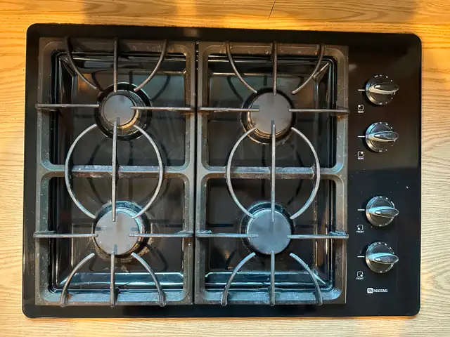 Maytag 30" Gas Cooktop - Black in Stoves, Ovens & Ranges in Kawartha Lakes - Image 2